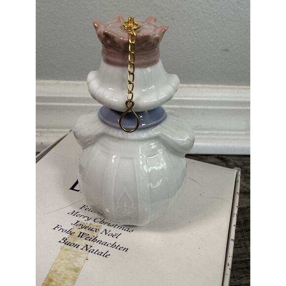 LLADRO Porcelain KING MELCHIOR #6341 In Original Box Christmas Ornament 1998 - Picture 4 of 11